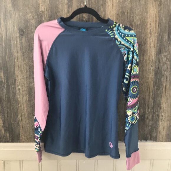 Wave Life Other - Wave Life Galia Jewel Stirrup Sleeve Rash Gaurd size XL